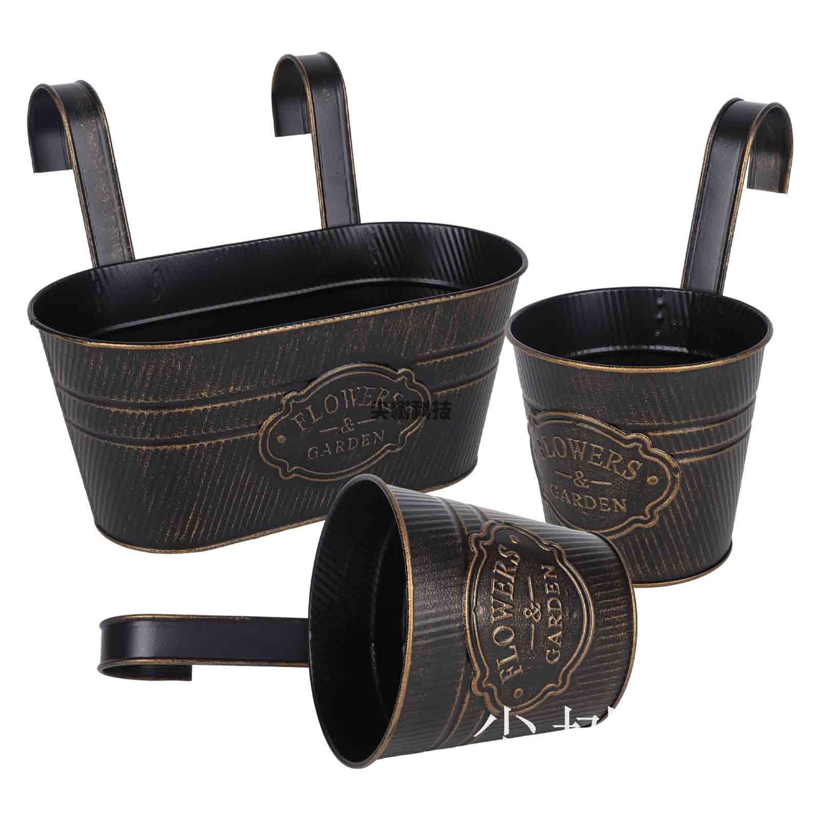 案例1646：盆栽種花工具花盆鮮花桶養(yǎng)花園藝品