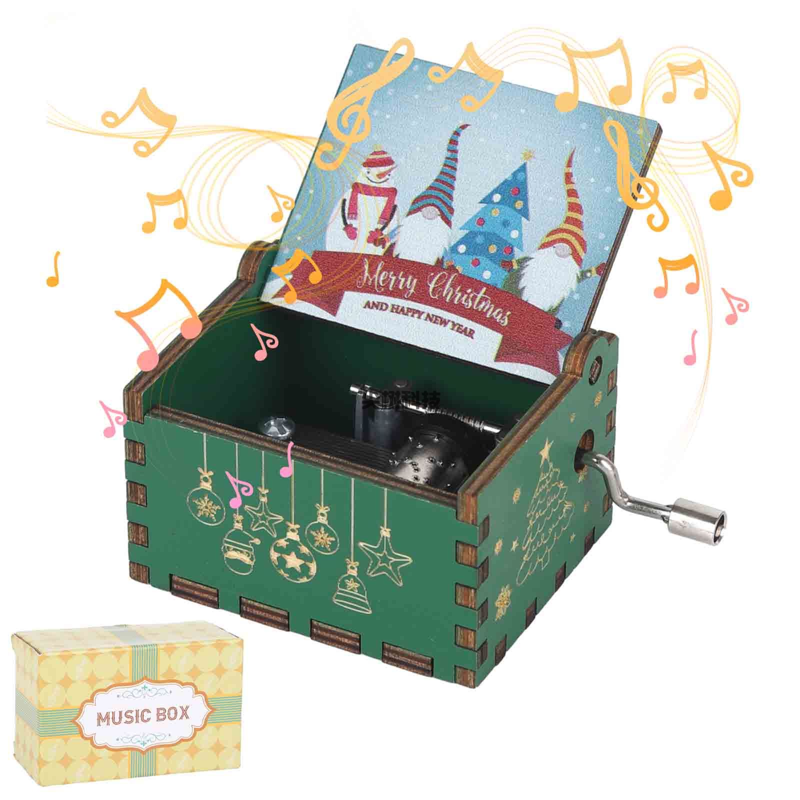 案例1650：樂(lè)器音樂(lè)八音盒子機(jī)械發(fā)音樂(lè)器Music Box
